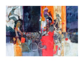 Painting by George James