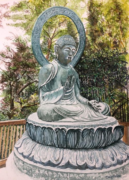 Craig Moline, Buddha Japanese Tea Garden