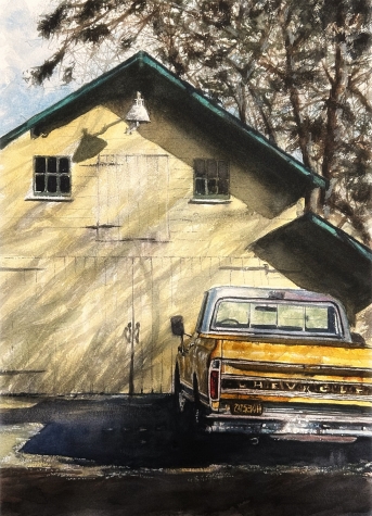 Old Chevy At Howe Homestead  1 Old Chevy At Howe Homestead