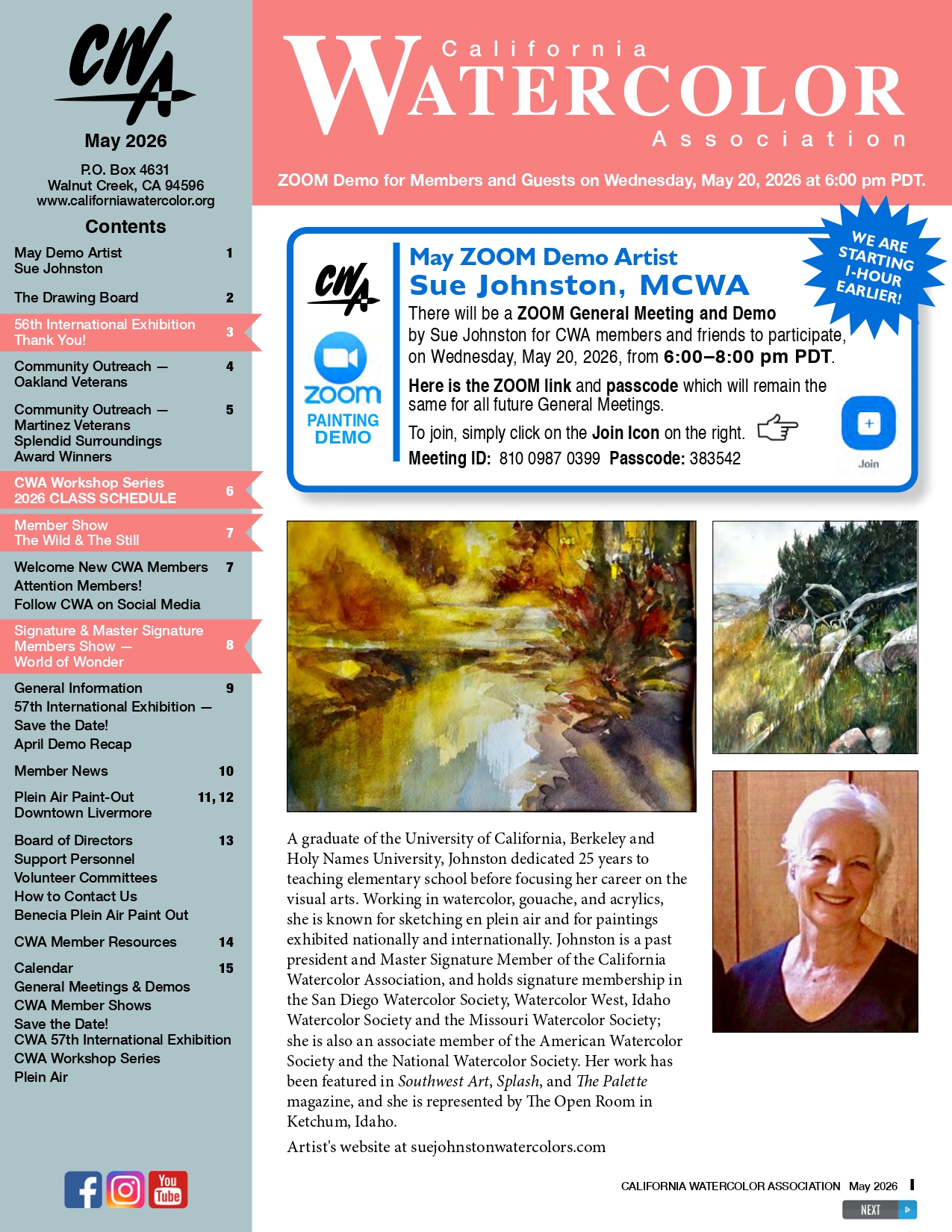 CWA May 2026 Newsletter